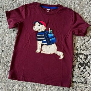 EUC Gymboree back to school puppy dog shirt